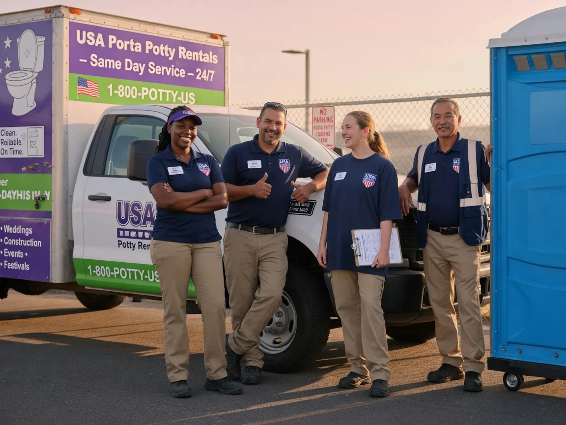 Porta Potty Rental company in Fayetteville, GA